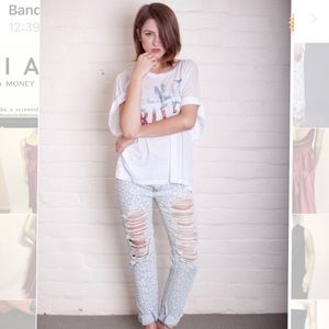 One teaspoon leopard baggies